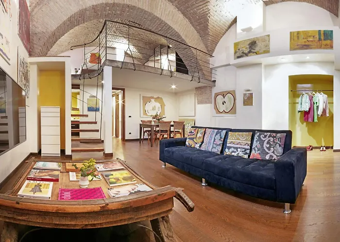 Сasa de vacaciones Trasteverehome - Artists Loft With Private Parking In Trastevere