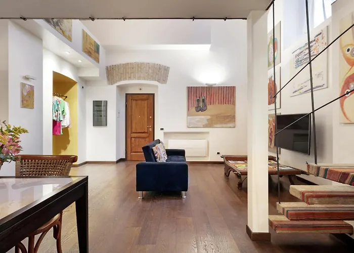 Trasteverehome - Artists Loft With Private Parking In Trastevere Roma